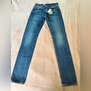 Levi’s 505 C Straight Jeans new wt tags blue jeans denim slim straight leg 24x34